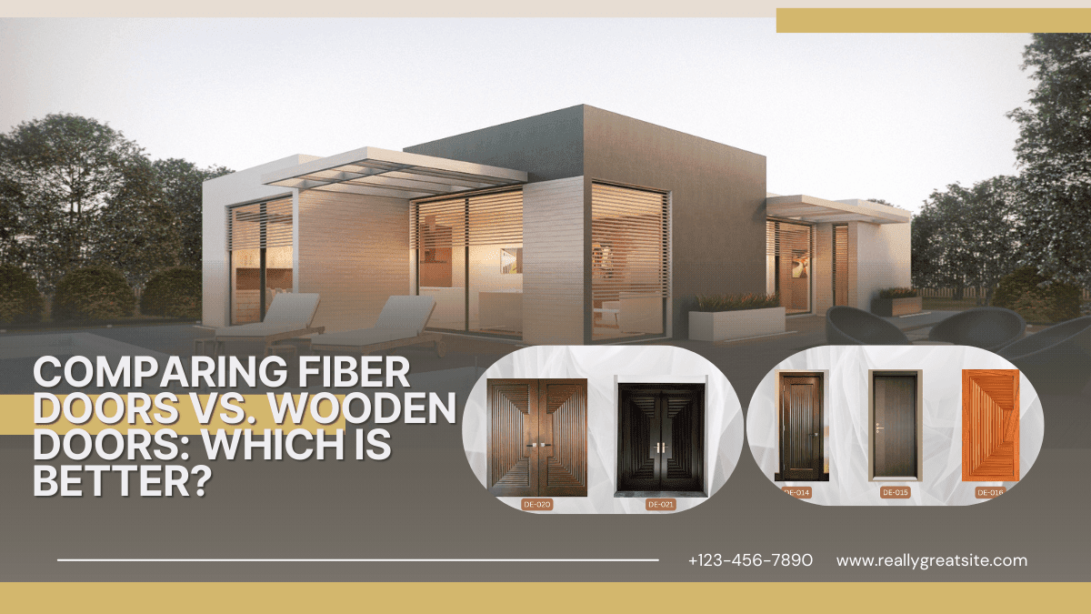 Comparing Fiber Doors vs. Wooden Doors: Which is Better?