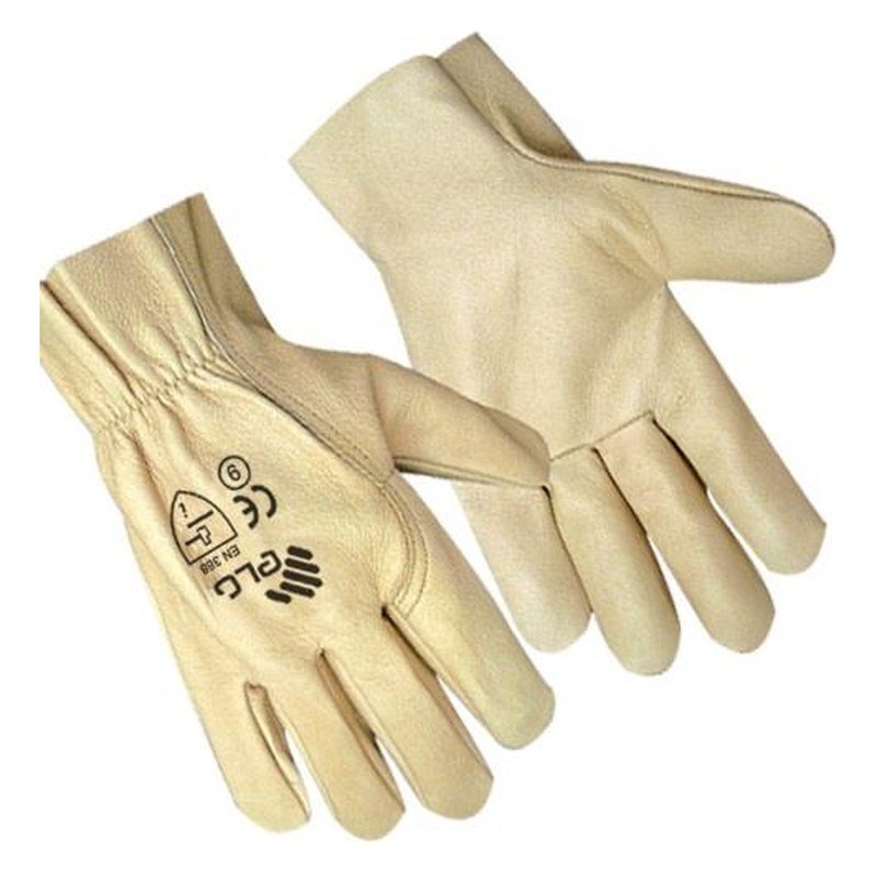 Leather Driver Gloves – Natural Finish (DG-015) - Image 3