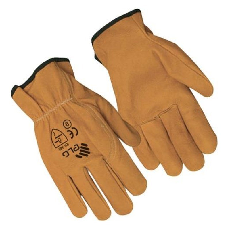 Leather Driver Gloves – Natural Finish (DG-015) - Image 4