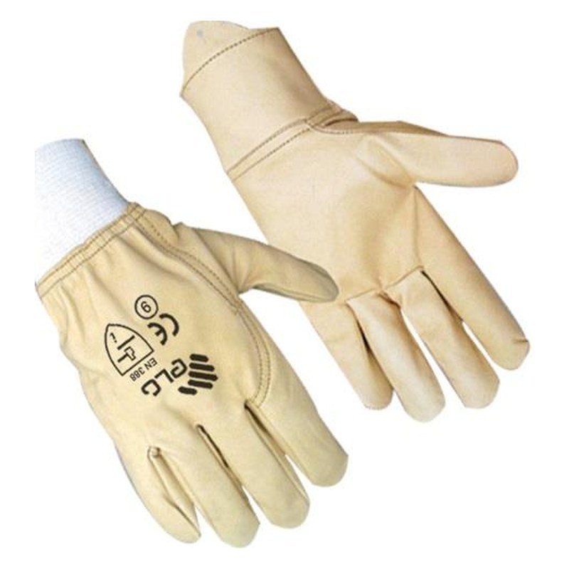 Leather Driver Gloves – Natural Finish (DG-015) - Image 5